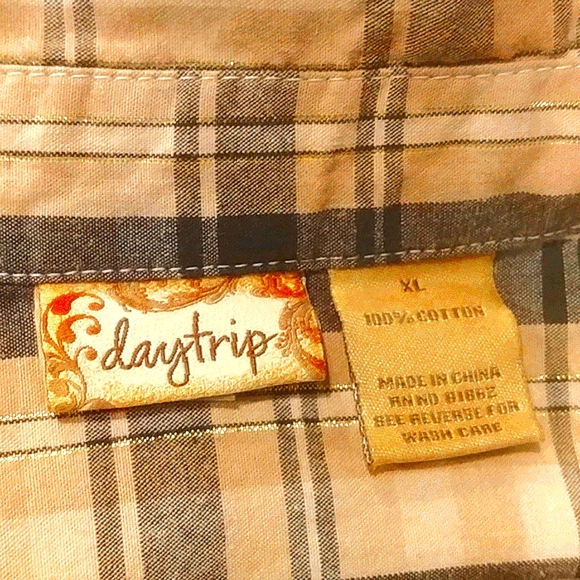 DayTrip 100% Cotton Snap Hombre Dress - Picture 4 of 5